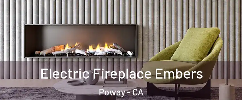  Electric Fireplace Embers Poway - CA