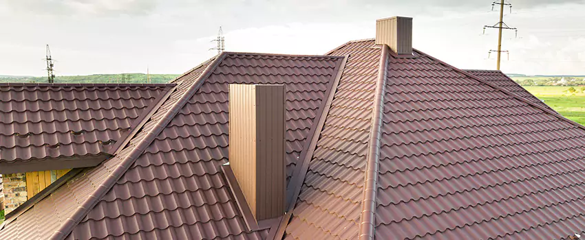 Residential Chimney Flashing Restoration in Poway, CA