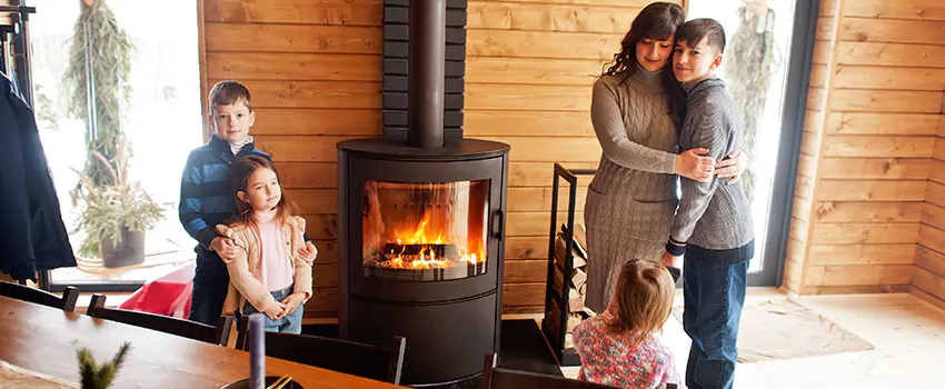 Morso Cast Iron Fireplace Insert Installation in Poway, California
