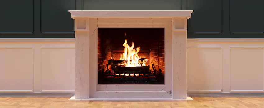 Open Flame Wood-Burning Fireplace Installation Services in Poway, California