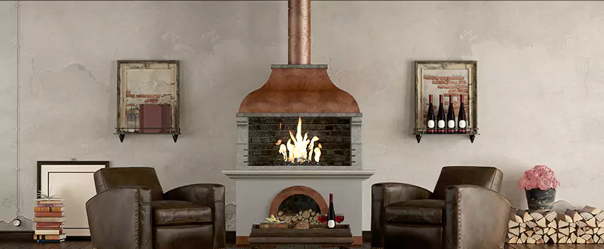 Thelin Hearth Products Providence Pellet Insert Fireplace Installation in Poway, CA
