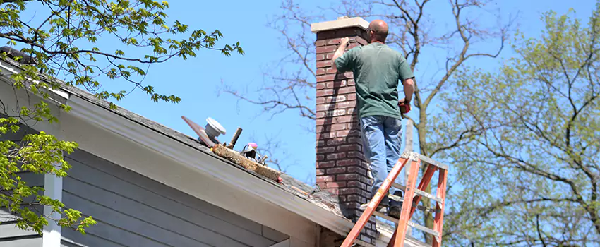 Vinyl and PVC Chimney Flashing Installation in Poway, CA