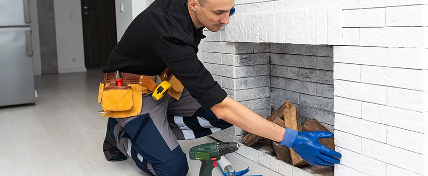 Fireplace Damaged Damper Frame Repair Services in Poway, California