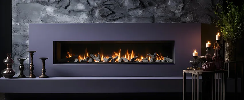 Ember Bed for Ventless Gas Fireplace in Poway, CA