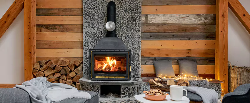 Thelin Hearth Products Direct Vent Gas Stove Fireplace Inspection in Poway, California